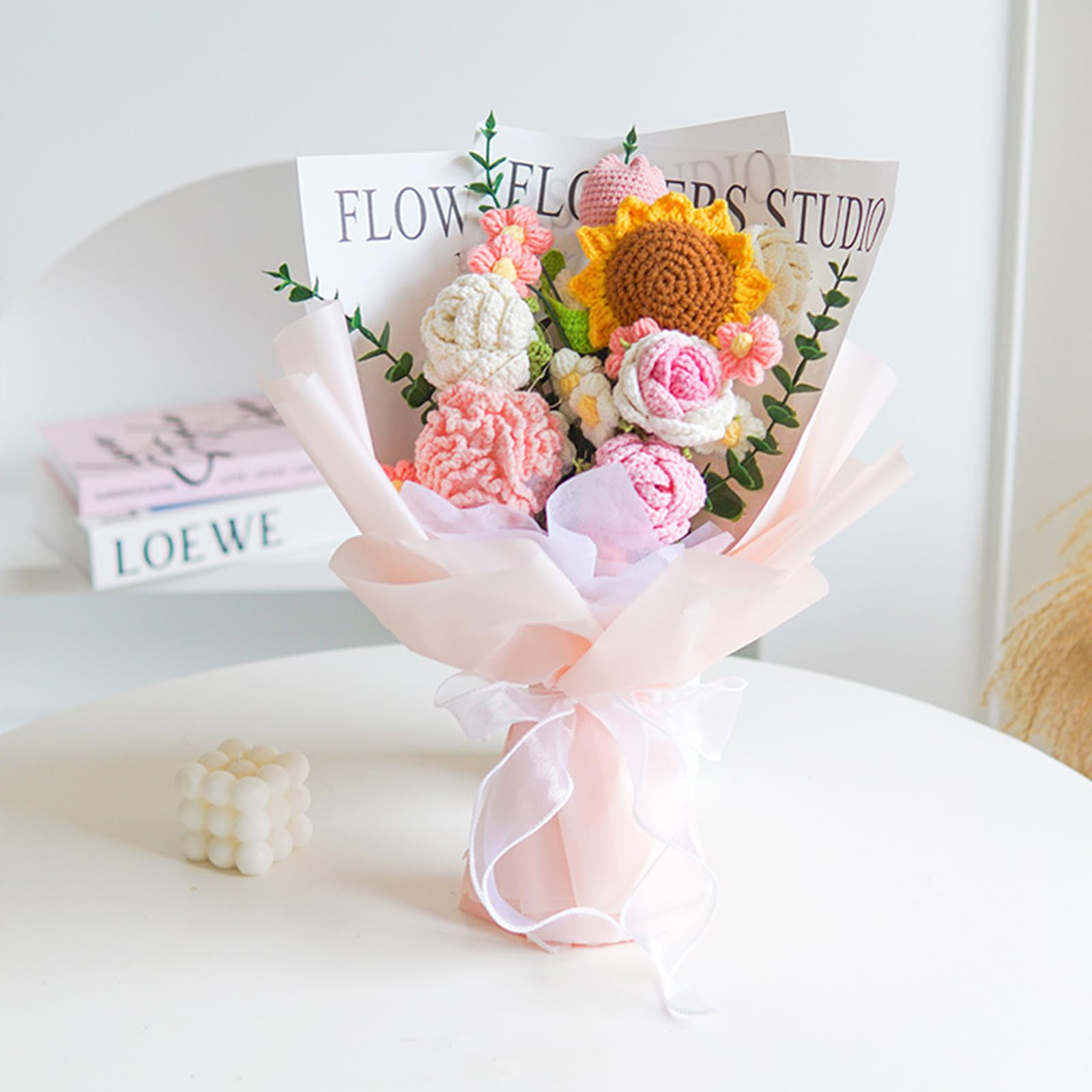 Crochet Flowers Handmade Gifts