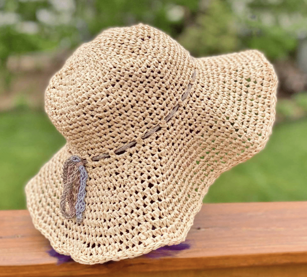 Summer Hat Cotton Crochet