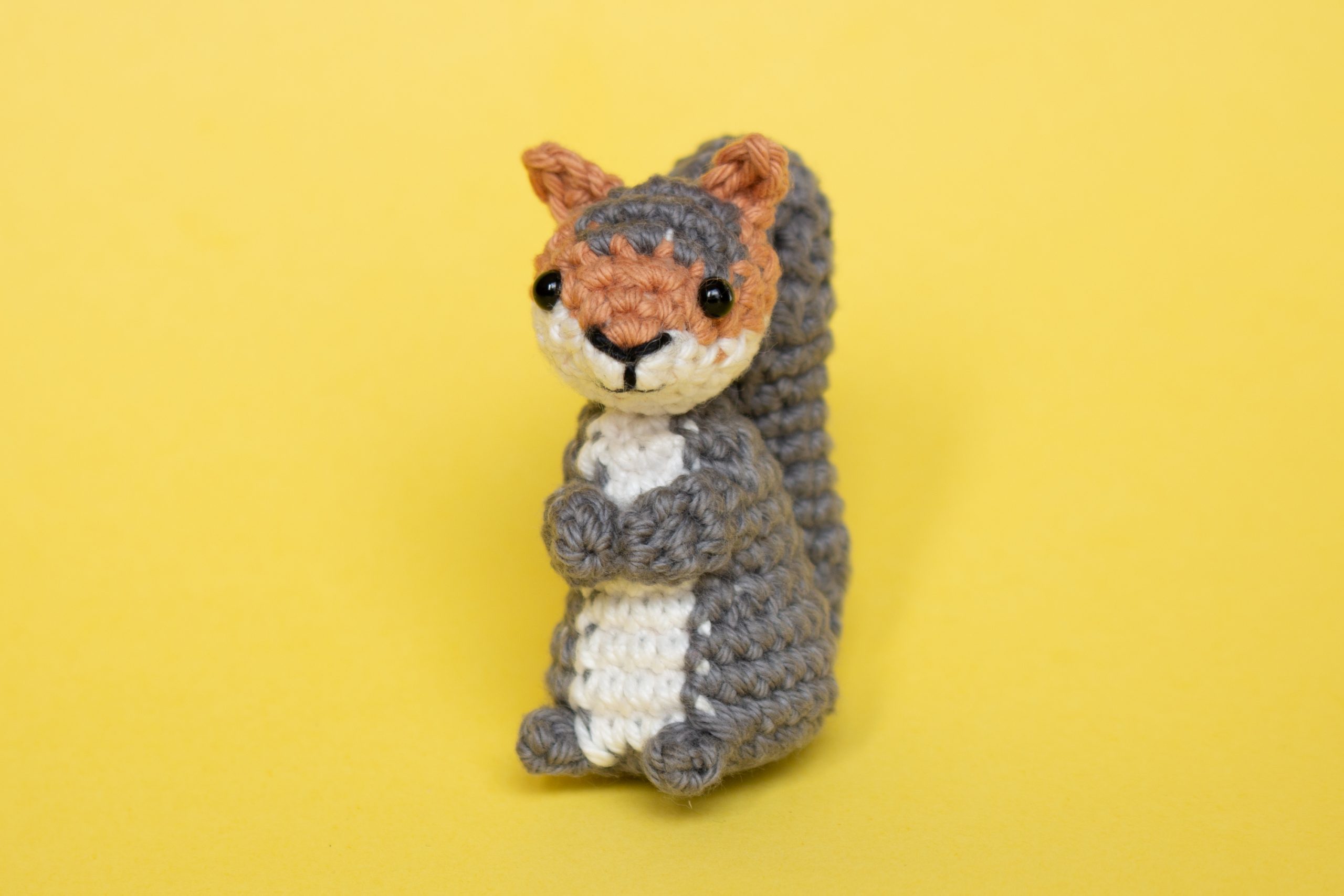 Tiny Squirrel Crochet Pattern